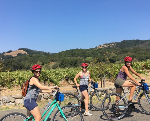 Sonoma Yoga and Wine Retreat 2017 Sonoma Yoga and Wine Retreat 2017 - biking